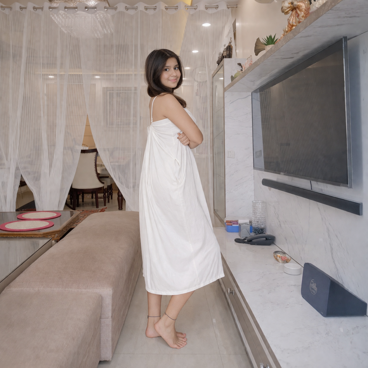 Honeymoon Soft Flow Evening Maxi