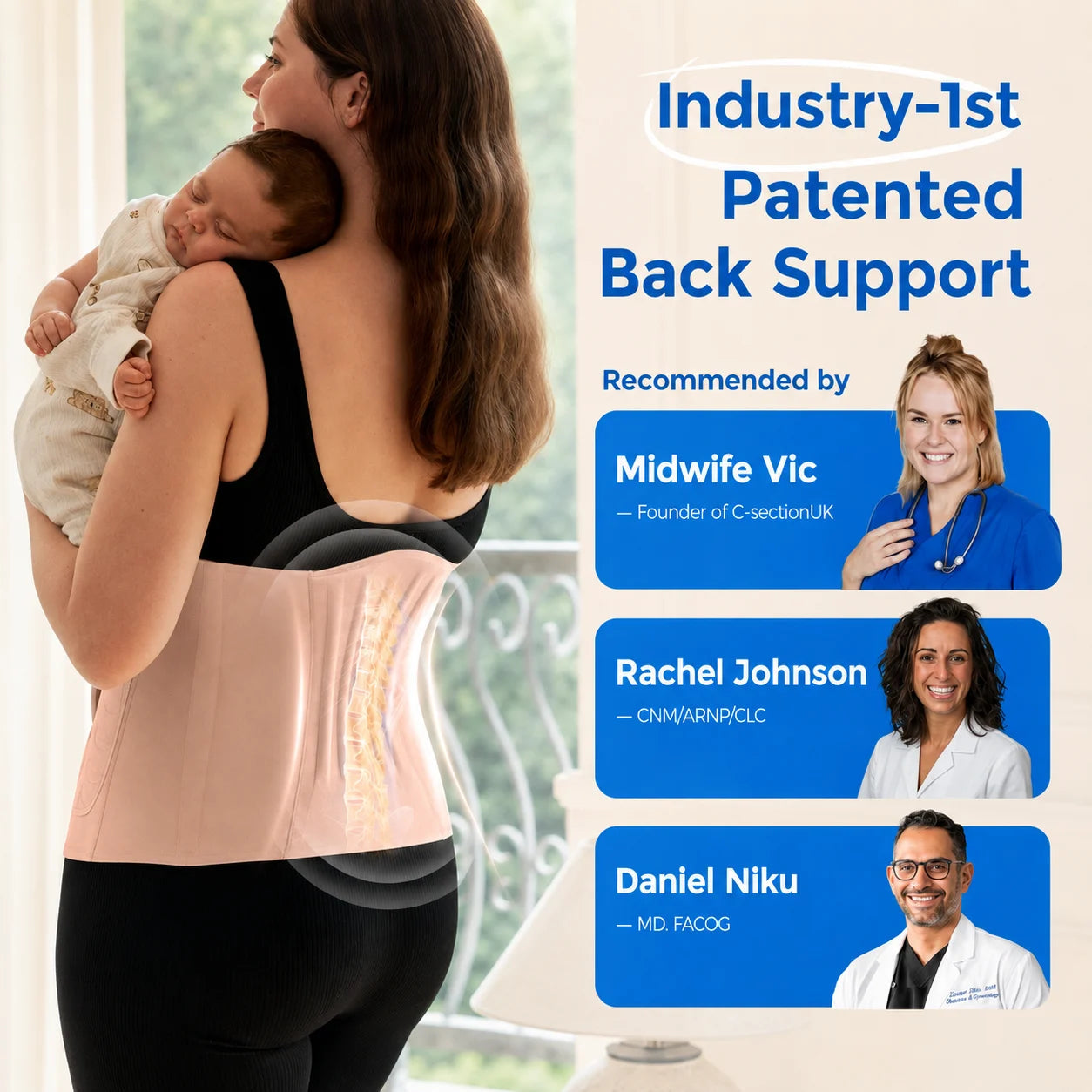 BellyEase™ – Postpartum Support Wrap