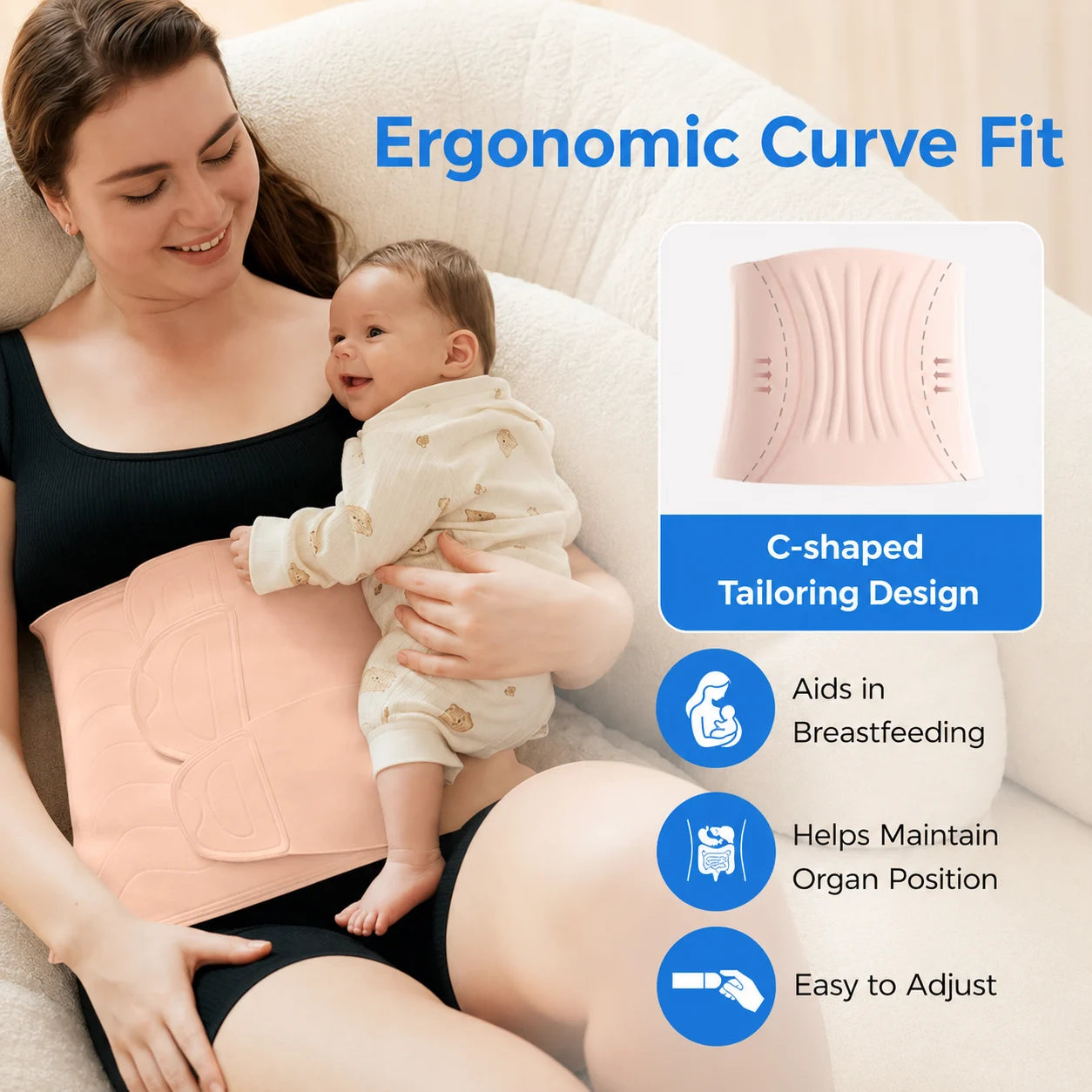 BellyEase™ – Postpartum Support Wrap