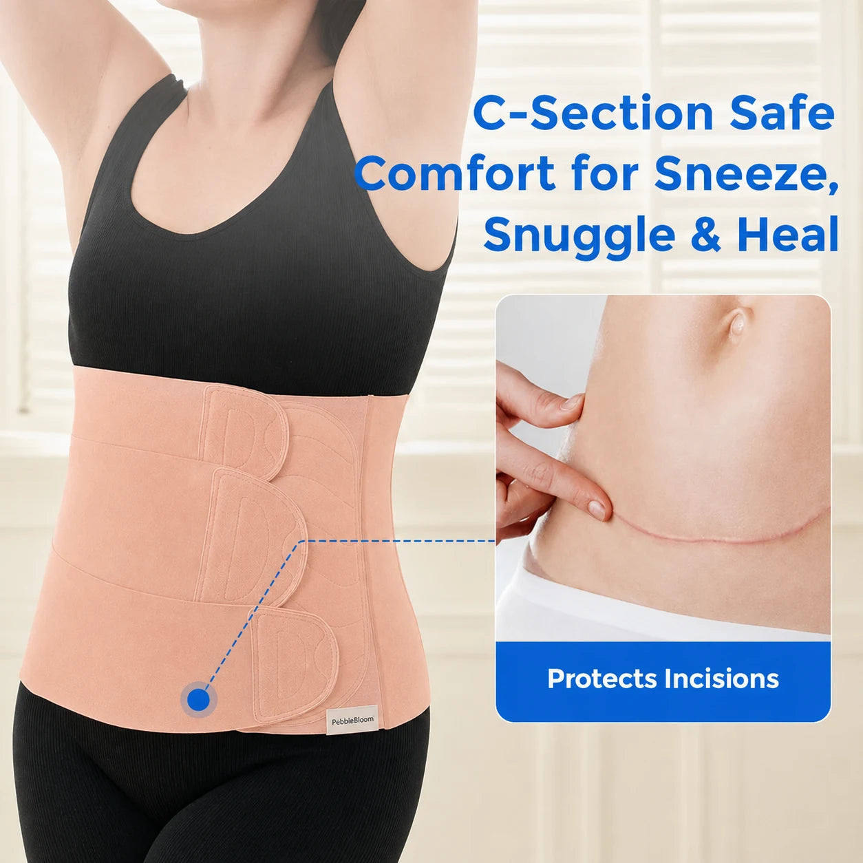 BellyEase™ – Postpartum Support Wrap