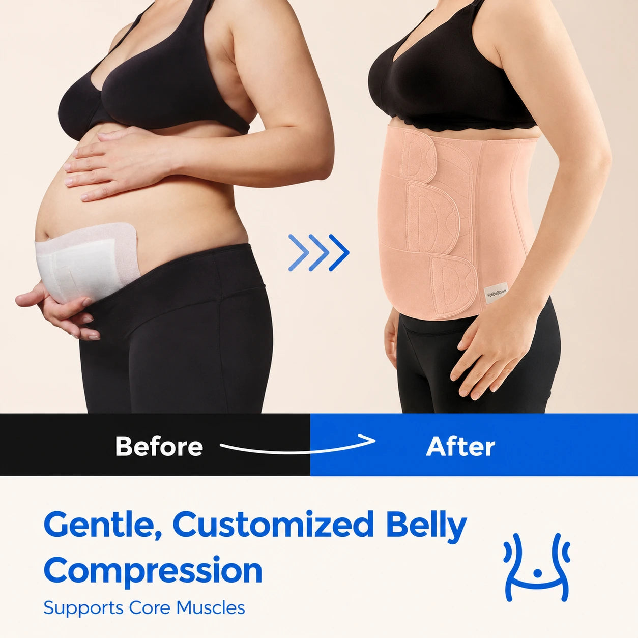 BellyEase™ – Postpartum Support Wrap