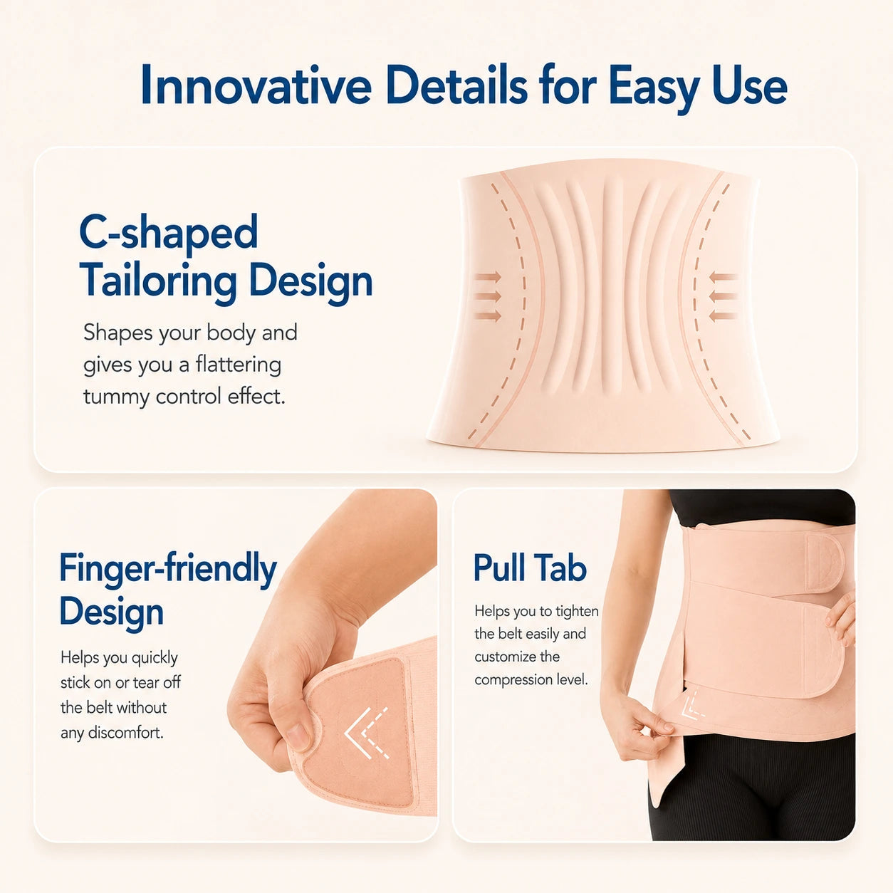 BellyEase™ – Postpartum Support Wrap